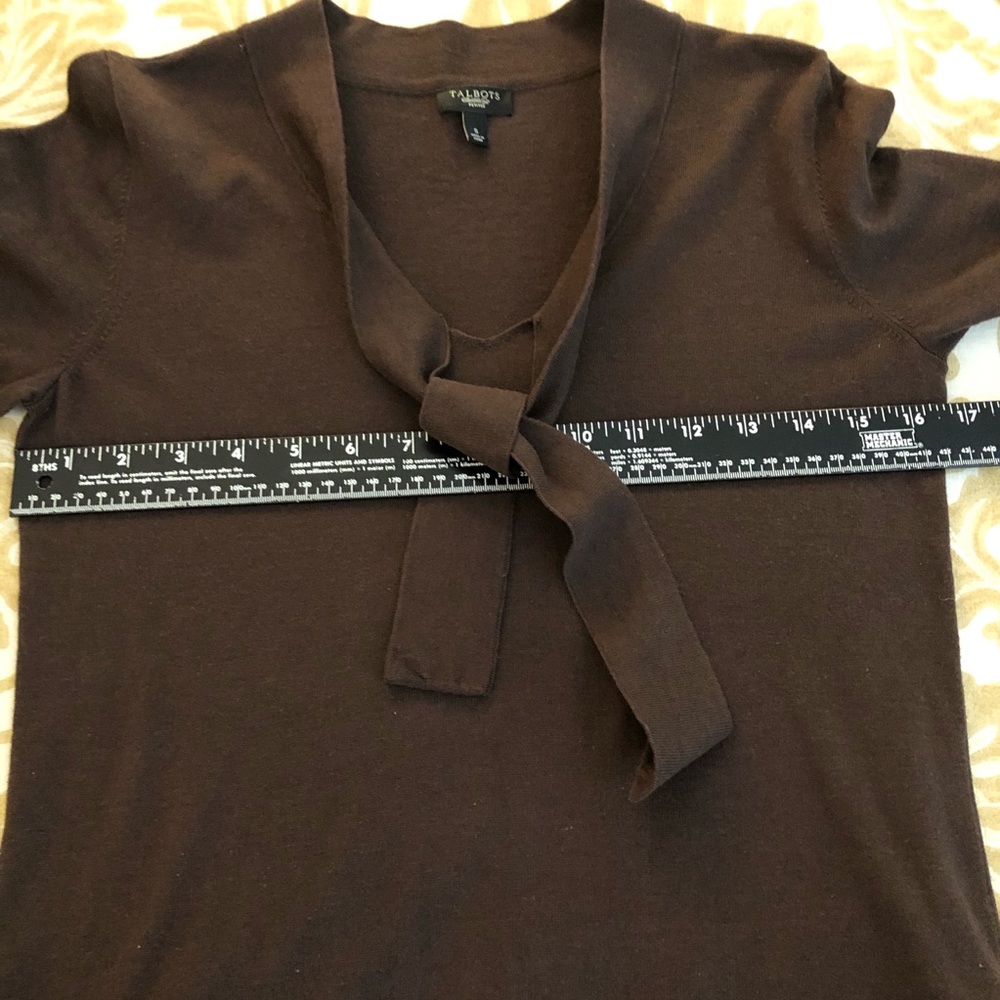 Talbots Pullover V Neck Sweater - image 6